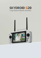 Transmission d'images HD Skydroid G20, modèle 2.4G & 5.8GHz, télécommande double fréquence pour voitures et bateaux FPV