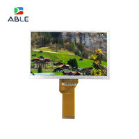 Pantalla LCD TFT Innolux de 7 Pulgadas, 800x480, Interfaz RGB, Pantalla LCD de 7 Pulgadas con Pantalla Táctil Capacitiva