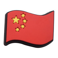 Drapeaux de Pays du Monde Entier en PVC Souple, Décorations pour Chaussures, Accessoires pour Sabots et Claquettes, Breloques de Chaussures en Gros