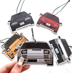 Toptan promosyon limon okyanus çeşitli meyveli kokuları özel şekilli asılı kağıt araba hava spreyi - Product Image 4