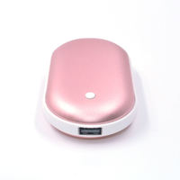 2025 Hot-Selling Hochwertiger Großhandel 2-in-1 Doppelseitige Heizung USB Wiederauf ladbarer Mini Power Bank Hand wärmer für Geschenke