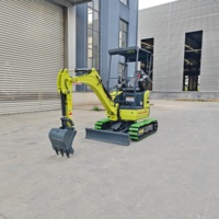 Mini-excavatrice électrique de 1,8 tonne de marque GW18 de bonne qualité, neuve, excavatrice hydraulique industrielle pour les distributeurs d'équipements