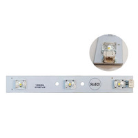 Barre lumineuse LED en aluminium pour congélateur Haier SC-300, lampe publicitaire, accessoire pour congélateur