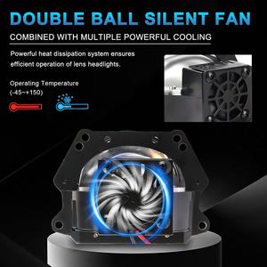 K114 Phares de Conduite LED pour Voiture 3 Pouces 55W RHD/LHD 12V 5500LM 6000K avec Lentille Projecteur Bi-LED IP68, Adaptation Universelle, Garantie 2 Ans - Product Image 6