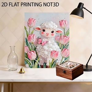 Xixi Custom Diamond Pearl Painting Kit-Crystal Art Landscape Modern Design DIY <b>Canvas</b> <b>Frame</b> for Parties Engagements Gifts - Product Image 6