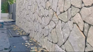 Không thường xuyên <span class=keywords><strong>Slate</strong></span> Trắng sa thạch khối thiết kế hiện đại ngẫu nhiên rải rác đá cho tường biệt thự công viên bệnh viện trang trí - Product Image 6