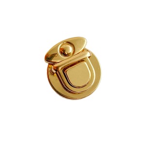 Hebilla de pico de pato Long Song de 25 mm x 30 mm, color oro claro, para bolsos, accesorios de bricolaje - Product Image 3