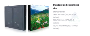 Pantalla LED Exterior P6 a Todo Color, IP65 Impermeable, Alto Brillo 5000-8000cd, Legible Bajo la Luz Solar, 1080P, 16 Bits, 3 Años de Garantía <span class=keywords><strong>Adobe</strong></span> - Product Image 2