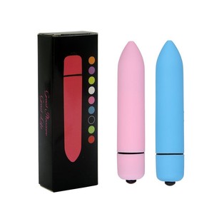 Vibrador de 10 Frecuencias, con Punta Larga en Forma de Bala, 100% Impermeable, Masajeador Vibrador, Juguete Divertido para Mujeres - Product Image 1