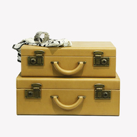 Boîte de rangement personnalisée, grande capacité, valise de luxe