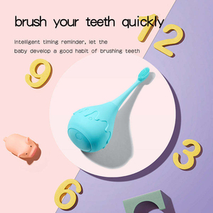 Brosse à dents électrique sonique LED en gros pour enfants avec fonction minuteur, cadeau, têtes de rechange impeccables - Product Image 4