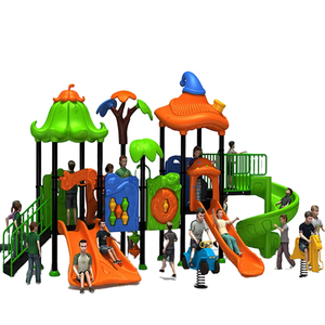 Công Viên Giải Trí Trẻ Em Hấp Dẫn Sân Vườn Ngoài Trời Thiết Bị Sân Chơi Trẻ Em Sân Chơi Trẻ Em Trượt Nhựa - Product Image 4