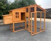 WoodVille Offre Spéciale Poulailler pondeuse Poulailler extérieur Poulailler en bois Poulailler en bois