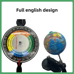Instrumento Educativo de <span class=keywords><strong>Movimiento</strong></span> del Sol, <span class=keywords><strong>Tierra</strong></span> y Luna, Tres Esferas, MAC-ZX01, 160 mm, Plástico, MAXCARE, para Estudiantes - Product Image 4