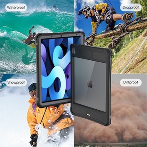 Shellbox IP68 custodia per nuoto impermeabile <span class=keywords><strong>Apple</strong></span> <span class=keywords><strong>iPad</strong></span> <span class=keywords><strong>Pro</strong></span> <span class=keywords><strong>11</strong></span> 2024 subacquea PC + TPU armatura <span class=keywords><strong>Cover</strong></span> antiurto una serie - Product Image 6