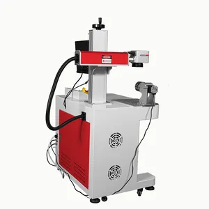 금속 섬유 Q 스위치 레이저 마킹 기계 용 실제 데스크탑 레이저 마킹 기계 50W 레이저 마킹 기계