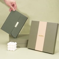 Journal d'agenda de page intérieure d'impression de taille personnalisée Carnet de notes à couverture rigide en cuir PU de haute qualité avec boîte cadeau