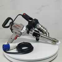Soudeuse manuelle pour géomembrane HDPE Ex28E, pistolet de soudage, machine à souder