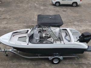 Рыболовная лодка L620 из стекловолокна на 10 человек, 6,2 м, с двумя подвесными моторами по 150 л.с., спортивная яхта, лодка для вейксерфинга - Product Image 3