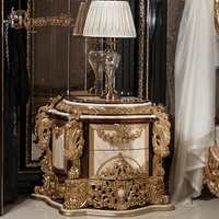 Vente directe d'usine, lits de luxe de haute qualité de style royal européen, en bois massif, sculptés à la main, dorés à l'ancienne, avec baldaquin