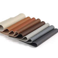 Proveedor de cuero Automotive Artificial Skin Eco Faux Nappa tela de cuero de microfibra para Interior de coche