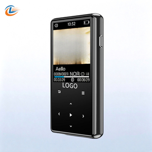 Reproductor MP4 de Metal Negro al por Mayor con Rueda de Clic Clásica y Pantalla LCD para Estudiantes, Regalo Deportivo, Grabador de Música y Vídeo con Logotipo Personalizado - Product Image 3