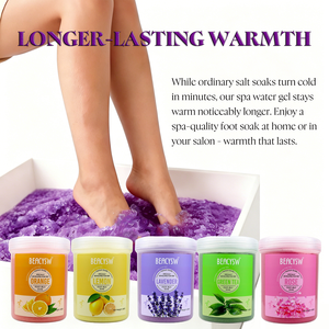 Gel de Pedicura Crystal Jelly Spa para <span class=keywords><strong>Pies</strong></span> Secos y Agrietados, Suministros de Manicura y Pedicura, Ingredientes de Limón, Lavanda y Rosa, Spa para Manos - Product Image 5