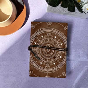 Beau cahier A6 fabriqué à la main Cadeau de fête des enseignants élégant pour les professeurs Idéal pour les notes de <span class=keywords><strong>recherche</strong></span> et les plans de conférence avec - Product Image 1