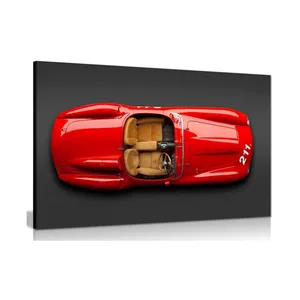 Ferraris 625 Spider Canvas Wall Art Picture Print Heimdekor moderne Wandbild-Kunst ebenbild