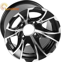 Fabrication chinoise de jantes en acier pour ATV, jantes robustes pour tout-terrain, jantes de buggy de plage, jantes de remplacement durables pour quad
