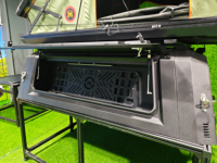 Hardtop pliable électrique en alliage d'aluminium pour pick-up avec fenêtre coulissante pour Mitsubishi Triton L200 2019+ Tundra Fonton