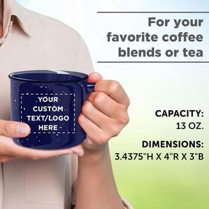 Mug personnalisé - Mug à café personnalisé de 13 oz, tasses à café personnalisables en céramique, cadeaux personnalisés Tazas Personalizadas avec logo - Product Image 2