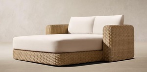 ชุดโซฟาหวายกลางแจ้งแบบสั่งทำพิเศษ, โซฟามุมรูปตัว L วัสดุ PE Rattan พร้อมเบาะกันน้ำ, สำหรับสวนและระเบียง - Product Image 6