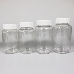 Botella de plástico para tableta de 300ml PET de color personalizado con tapa a prueba de niños de color personalizado - Product Image 6