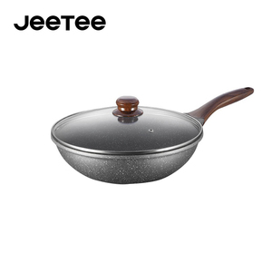 Alta calidad Venta caliente J-estrella morir-de la inducción Durable grande antiadherente <span class=keywords><strong>wok</strong></span> pan - Product Image 1