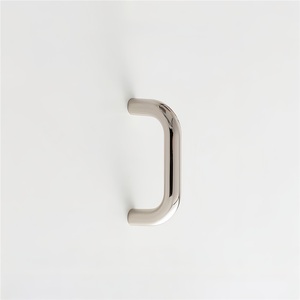 French Modern Minimalist Style U-shaped Arch Bridge <b>Handle</b> Cabinet Wardrobe <b>Drawer</b> Dresser Zinc Alloy Texture rainbow Durable - Product Image 1