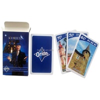 Jeu de cartes à jouer en papier personnalisé, jeu de poker, cartes de poker