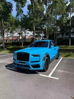 Kit carrosserie en fibre de carbone sèche style 1016 pour Rolls Royce Cullinan – Amélioration avec motif de tissage transparent, léger et haute performance