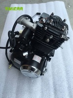 Moteur vertical Lifan 50cc 4 temps neuf avec démarrage électrique, moteur de moto complet en stock