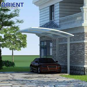 <span class=keywords><strong>Tettoia</strong></span> Premium in Alluminio con Pali, Design Facile da Montare per Copertura Parcheggio Laterale <span class=keywords><strong>Casa</strong></span> - Product Image 5