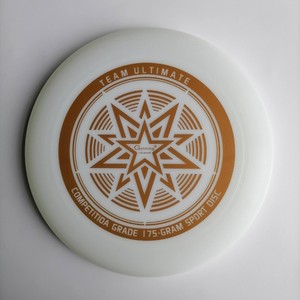 Disco Volador Deportivo Gyoung Team Ultimate de 175 Gramos, Grado Competición, Color Blanco - Product Image 1