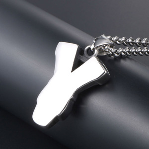 สร้อยคอผู้ชายสไตล์เรโทรกอธิค หัวกะโหลกสแตนเลส สไตล์พังก์ จี้หัวผีขนาดใหญ่ รุ่น SP521 - Product Image 4