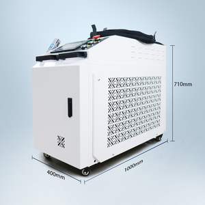 Machine de découpe laser à fibre portable Genshine 1500w 2000w 3000w, prix avec fonction 3 en 1 de soudage, nettoyage et découpe au laser - Product Image 2