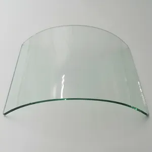 Jin Tuojie custom size curved tempered glass,Various light, equipment cover Safe impact resistant curved tempered glass