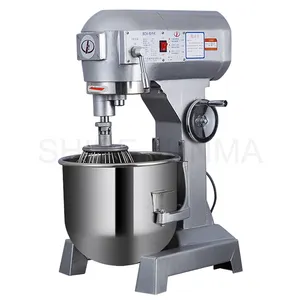 Nhà Bếp Điện Đứng Bánh Mixer 20L Thương Mại Bánh Mixer Với Bát CE 15L 20l 30L Bánh Bánh Mì Bánh Pizza Bột Trộn Máy