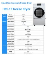 Grand lyophilisateur sous vide lyophilisateur HFD-15 pour lyophilisateur de fruits et légumes 20kg/24H