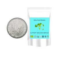 Fournisseur d'usine d'extrait de Gotu Kola / Poudre d'extrait de Centella Asiatica de haute qualité