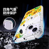 Étui de téléphone portable magnétique sans fil portable pour 17 16/15/14/13/12/11 - Échantillon gratuit, antichoc et anti-chute, PC+TPU
