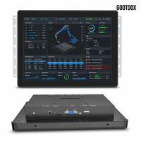 Monitor de Pantalla Táctil de 7/10.1/13.3/15.6/21.5 Pulgadas, Sistema de Información Táctil Capacitivo Integrado LIMS para Laboratorio, 24V DC