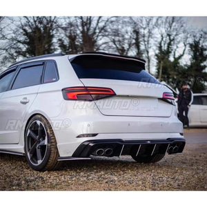 สปอยเลอร์หลังคาสำหรับรถยนต์ A3 อุปกรณ์ตกแต่งรถยนต์สำหรับ Audi A3 Hatchback ปี 2014-2020 ชิ้นส่วนดัดแปลงสปอยเลอร์หลังคา - Product Image 4